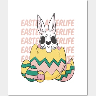 Creepy Easter Bunny Posters and Art